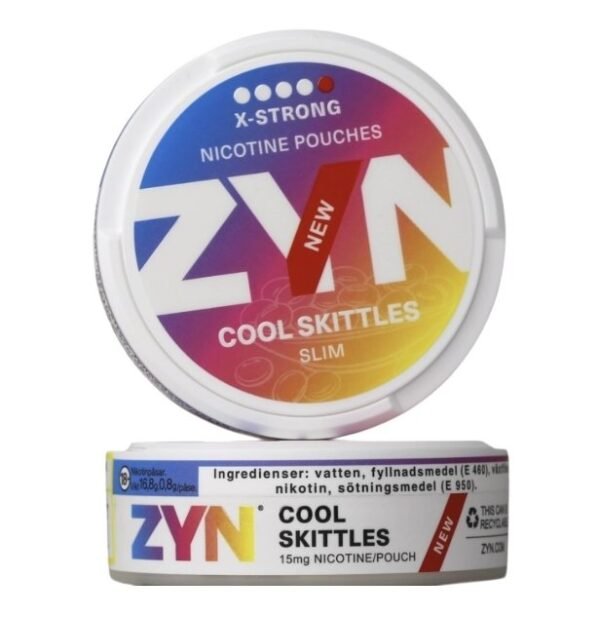 Zyn Nicotine Pouches – Cool Skittles 15 mg - Image 2