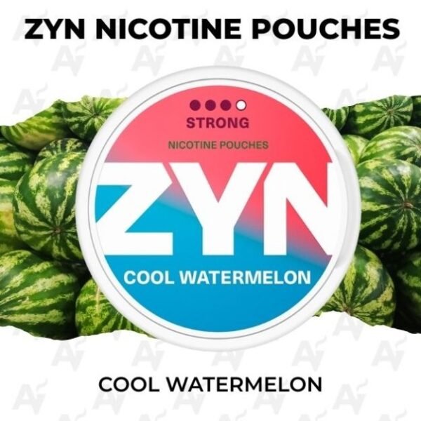 Zyn Nicotine Pouches- Cool Watermelon 12.5mg