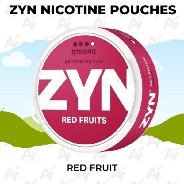 Zyn Nicotine Pouches – Red Fruit 12.5 mg