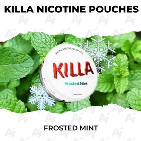 KILLA Nicotine Pouches – Frosted Mint 16 mg