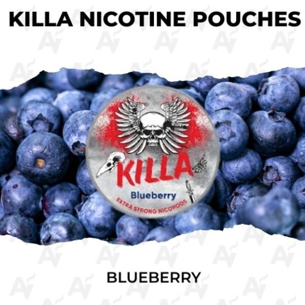 KILLA Nicotine Pouches – Blueberry 16 mg