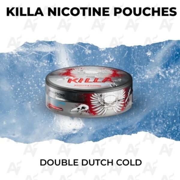 KILLA Nicotine Pouches – Double Dutch Cold 16mg