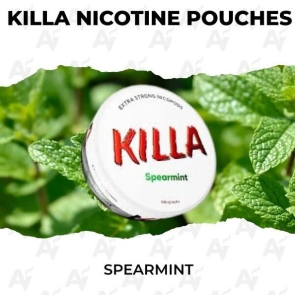 KILLA Nicotine Pouches – Spearmint 16 mg