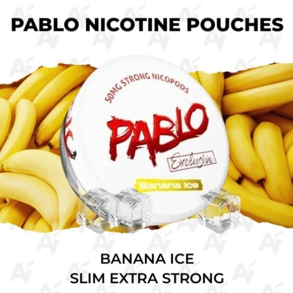 PABLO Nicotine Pouches – Banana Ice 30 mg | 50 mg