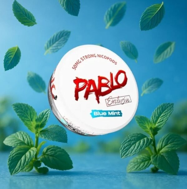 PABLO Nicotine Pouches – Blue Mint 30 mg - Image 2