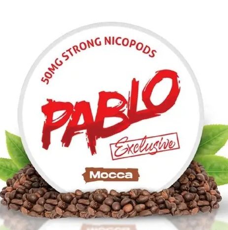 PABLO Nicotine Pouches – Exclusive Mocca 30 mg | 50 mg