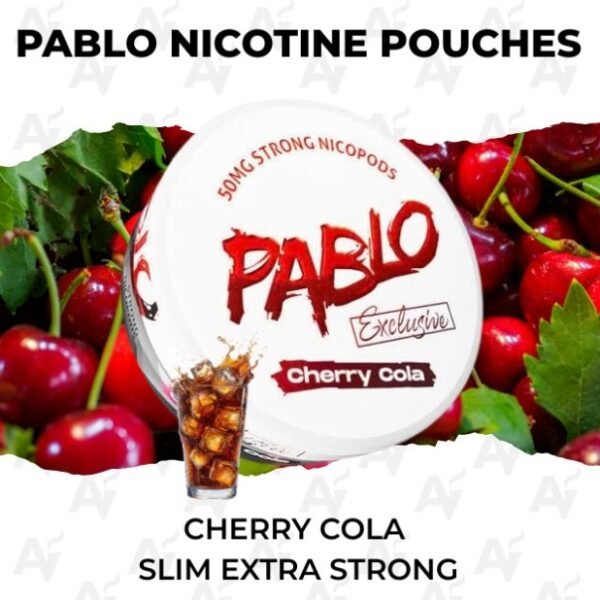 PABLO Nicotine Pouches – Cherry Cola 30 mg