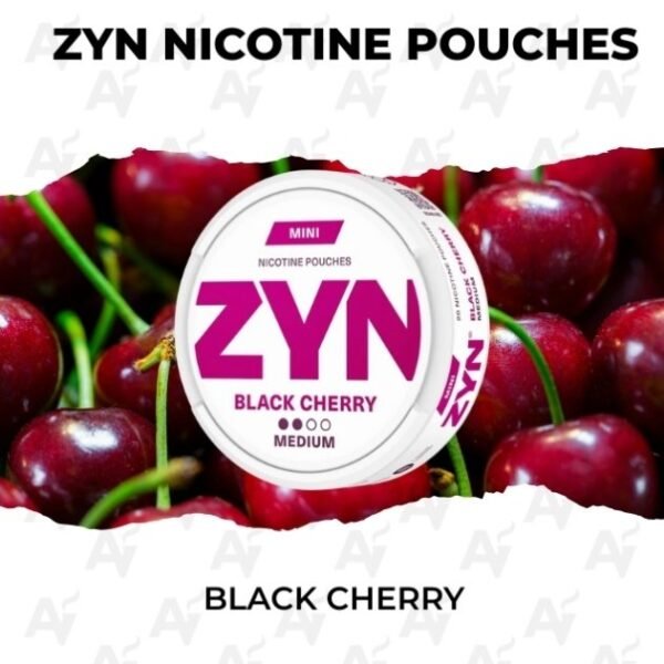 Zyn Nicotine Pouches – Black Cherry 3mg | 6 mg