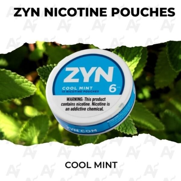 Zyn Nicotine Pouches – Cool Mint 6mg