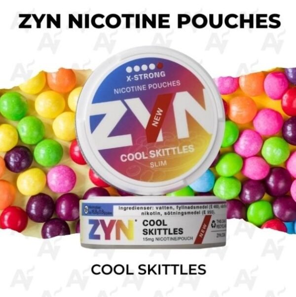 Zyn Nicotine Pouches – Cool Skittles 15 mg