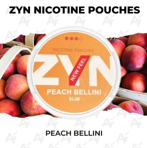 Zyn Nicotine Pouches – Peach Bellini 12.5 mg