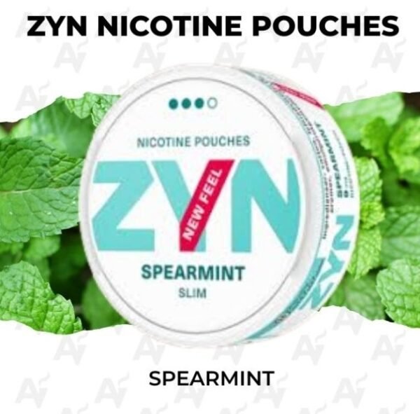 Zyn Nicotine Pouches – Spearmint 6mg